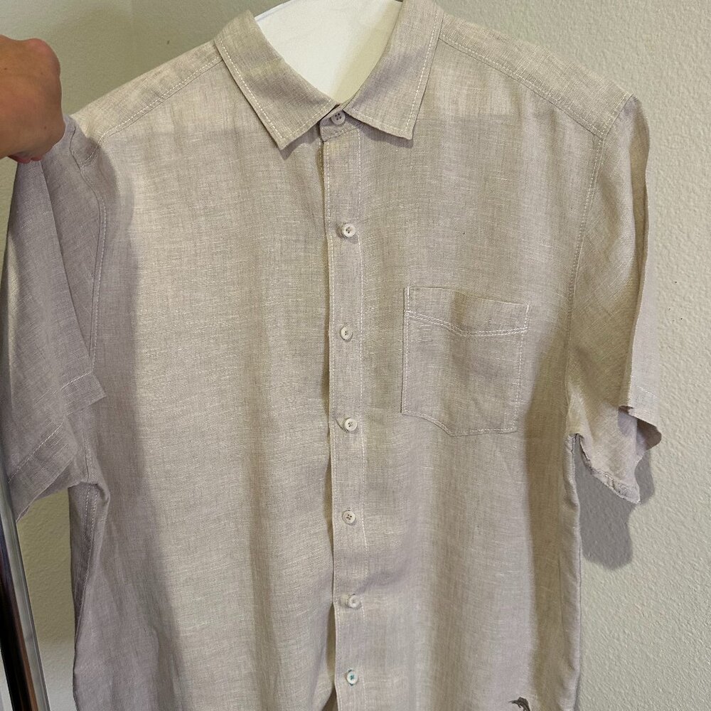 ⭐️Mens Tommy Bahama Linen Button Up⭐️